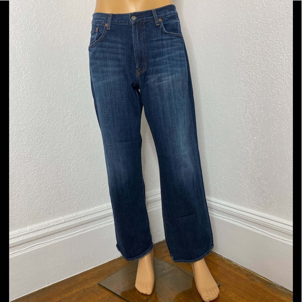 Lucky Brand by Gene Montesano Jeans Relaxed Straight Short Inseam Men’s Size 34